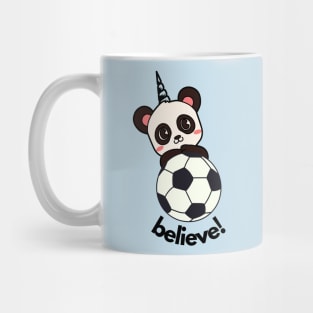 Believe! Baby panda unicorns believe, and so should you! Mug